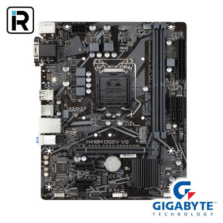[중고]H410M DS2V V2 인텔 H410 메인보드 10세대 1200소켓 기가바이트