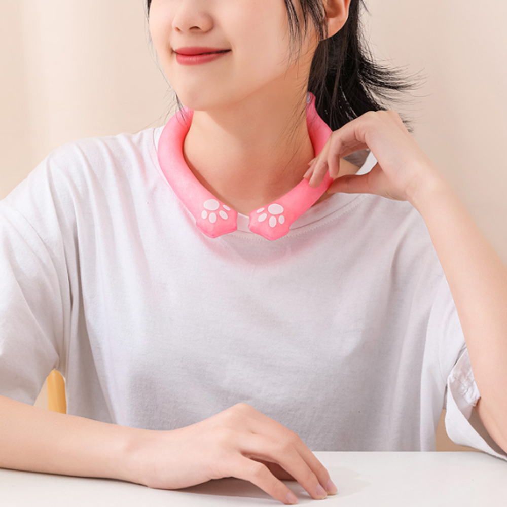 목얼음 목 쿨링 여름 아이스 목걸이 무더위용품 골프 넥쿨러 - 상품 이미지