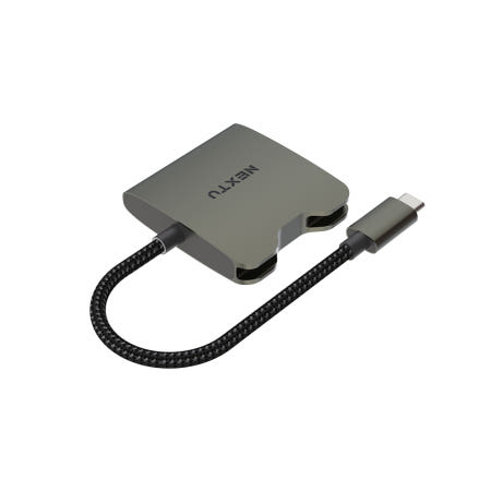 이지넷유비쿼터스 USB C타입 to HDMI 컨버터 PD충전 NEXT-2272TCH-PD