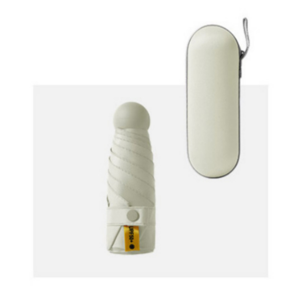 로라벨 미니 우양산 암막 양산 우산 초경량 자외선 차단 휴대용 접이식 남자양산 케이스