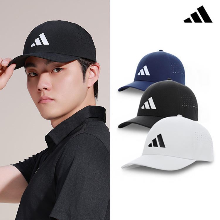 아디다스 2026 남성 여성 골프모자 심리스3 빅사이즈 커플 스포츠 볼캡 이미지 2