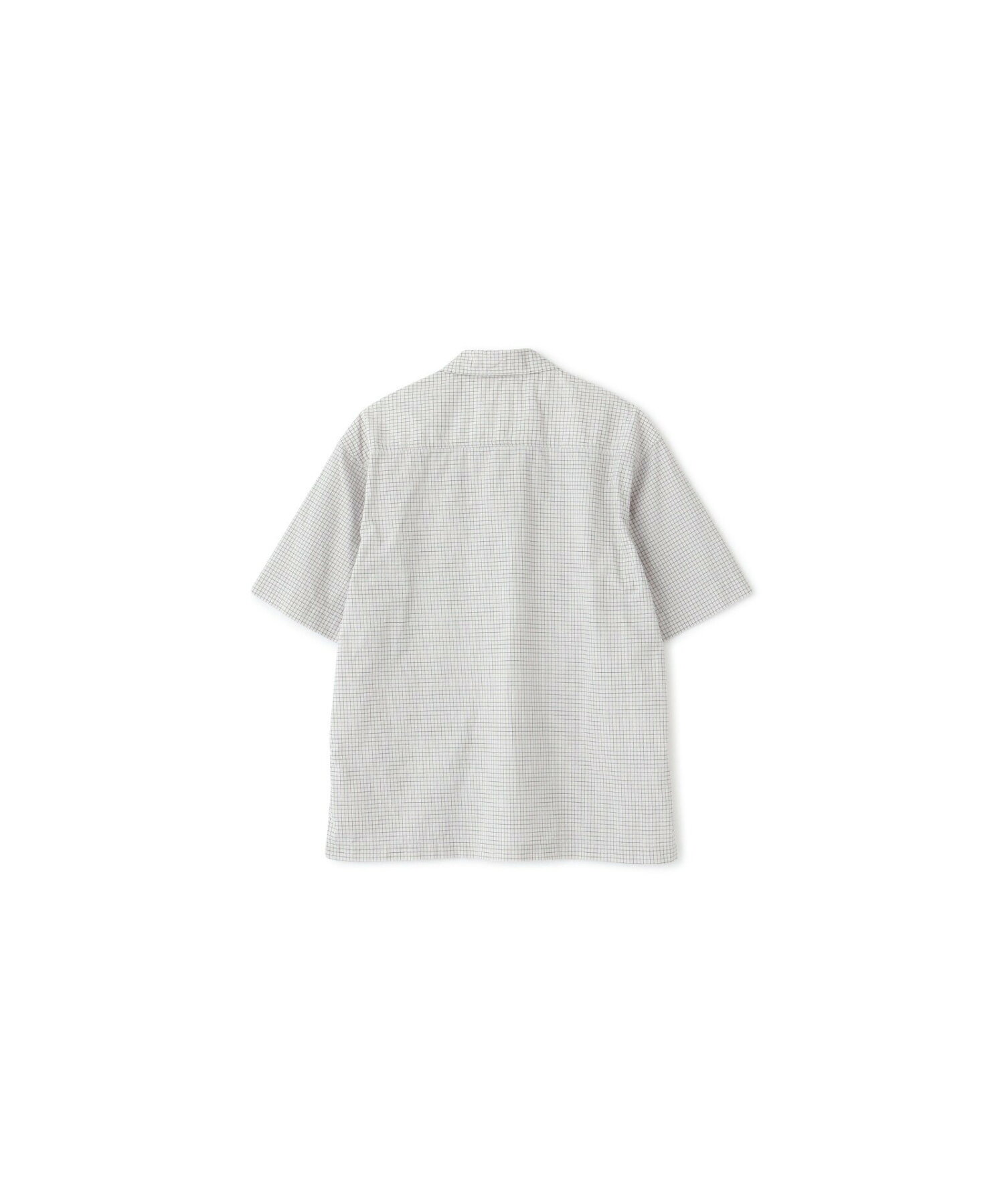 마가렛호웰 COTTON GRAPH CHECK 남성 반팔 셔츠 남방 5964150552 - 상세 이미지 5