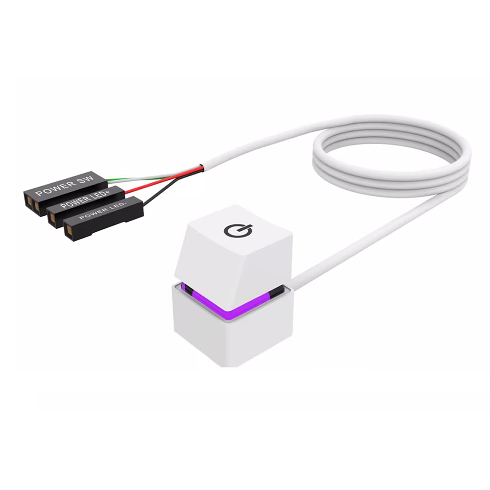 컴퓨터 전원 스위치 파워 스위치 버튼 PC 데스크탑 본체 키캡