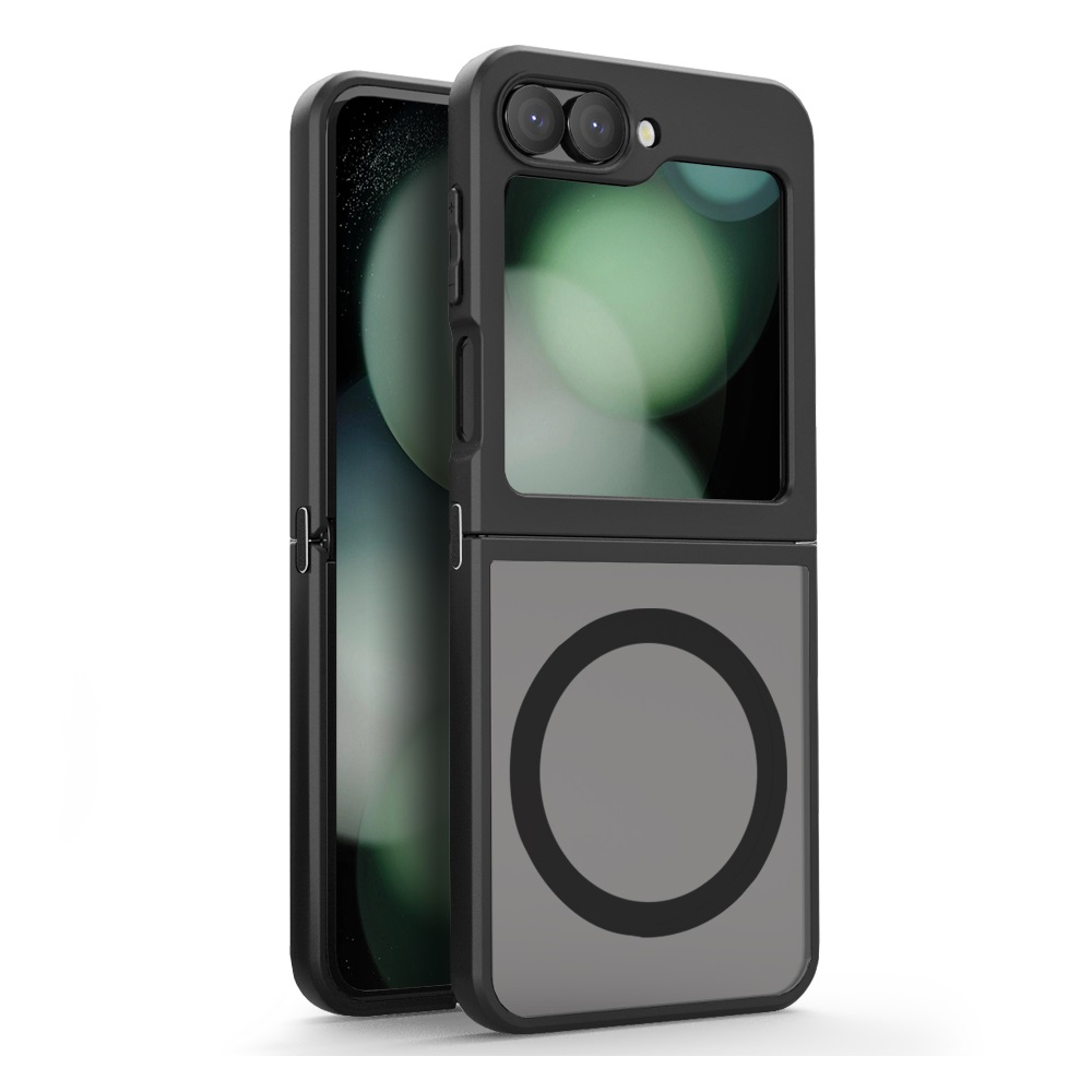 나하로 맥세이프 케이스 아머 하이브리드 블랙, 갤럭시Z 플립5