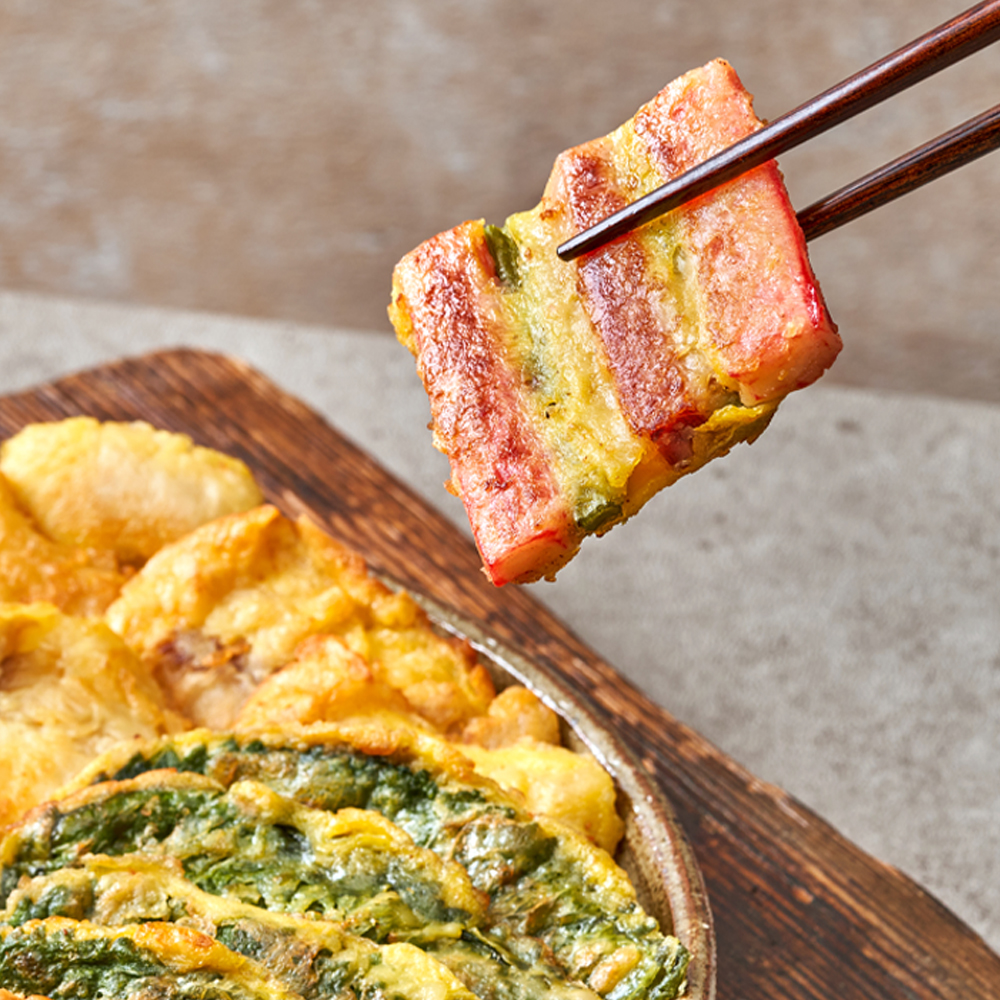 한정식 수제 모듬전 500g+500g 깻잎전 동그랑땡 동태전 꼬치전 모둠전 제사 명절 추석 - 상세 이미지 5