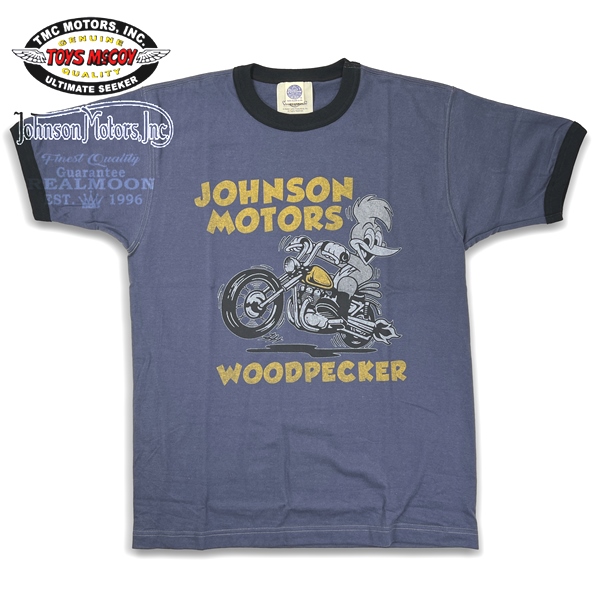토이즈맥코이 WOODPECKER JOHNSON MOTORS 반팔 티셔츠 TMC2349 - 상세 이미지 4