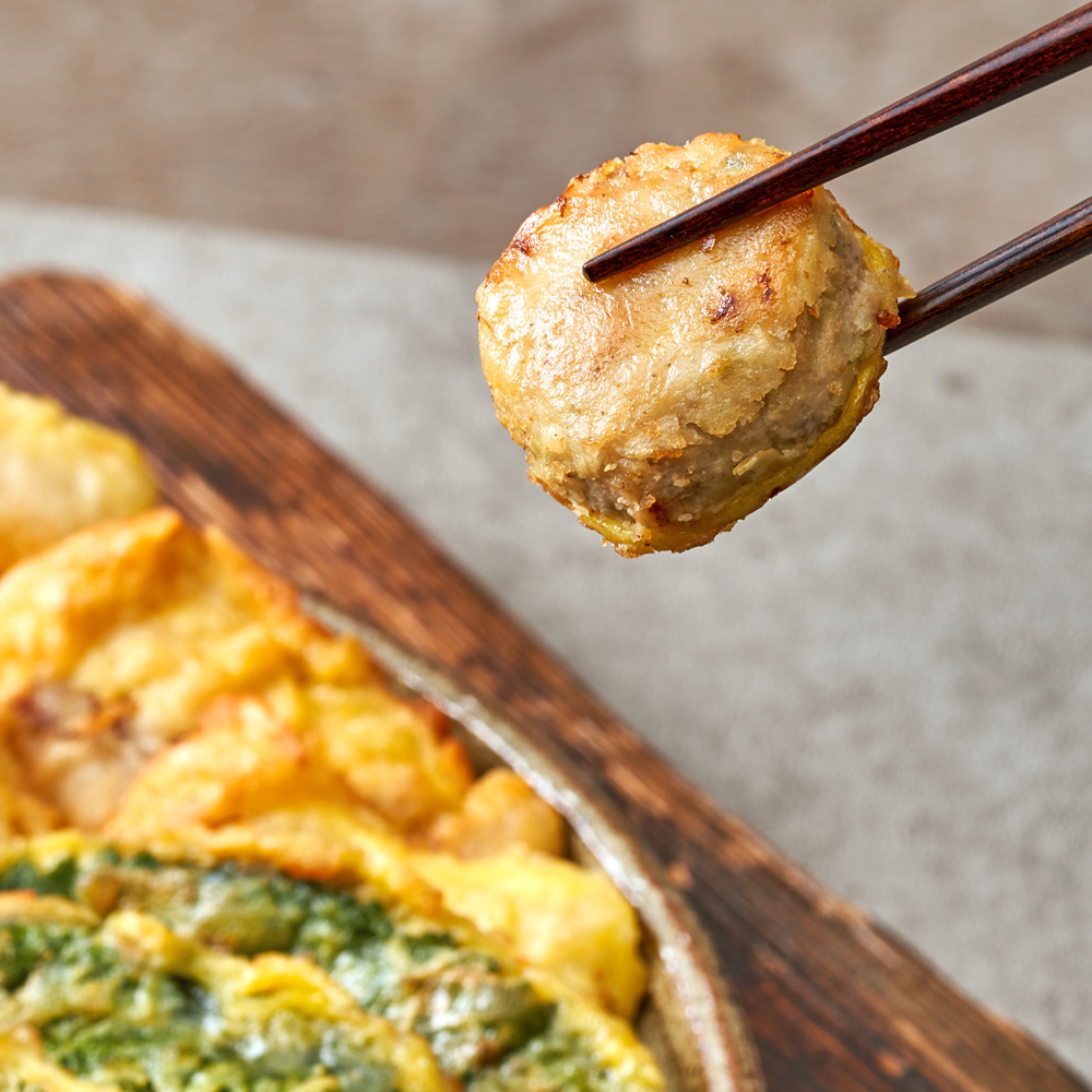 한정식 수제 모듬전 500g+500g 깻잎전 동그랑땡 동태전 꼬치전 모둠전 제사 명절 추석 - 상세 이미지 4