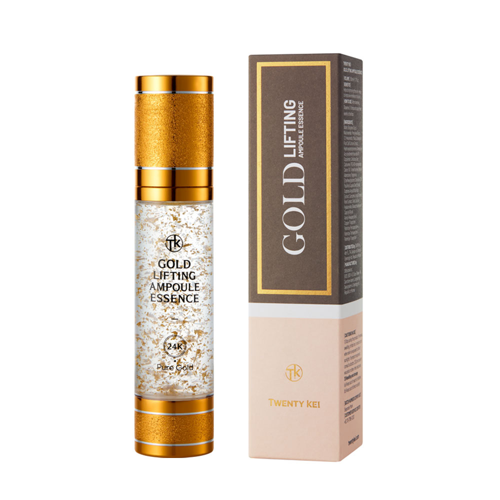 트웬티케이 24K 골드 리프팅 앰플 에센스 50ml [미백 주름개선 이중기능성] - 상세 이미지 3