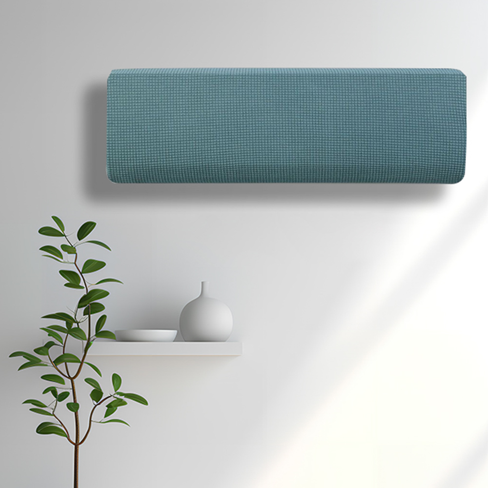 사이즈고민없는 스판 와플 벽걸이 에어컨커버 에어컨덮개