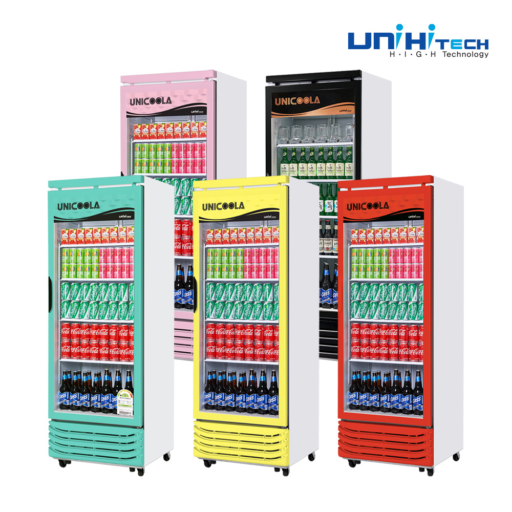 리퍼 유니하이테크 음료수냉장고 쇼케이스 UN-465RF 레드 - 상세 이미지 4