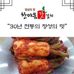 한마음돌산갓김치 알타리 1kg - 상품 이미지