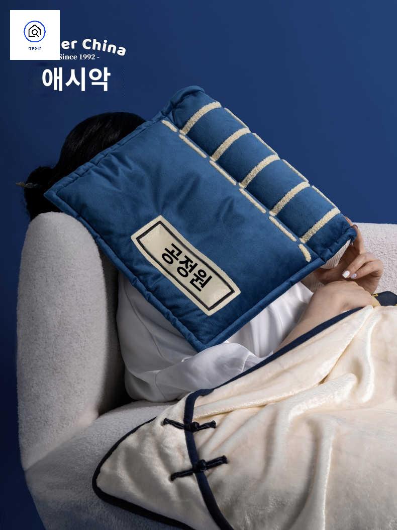 쿠션 테이블 독서 틈새 등받이 집들이 방석 책 소파 침대 호텔 미용실 - 상품 이미지
