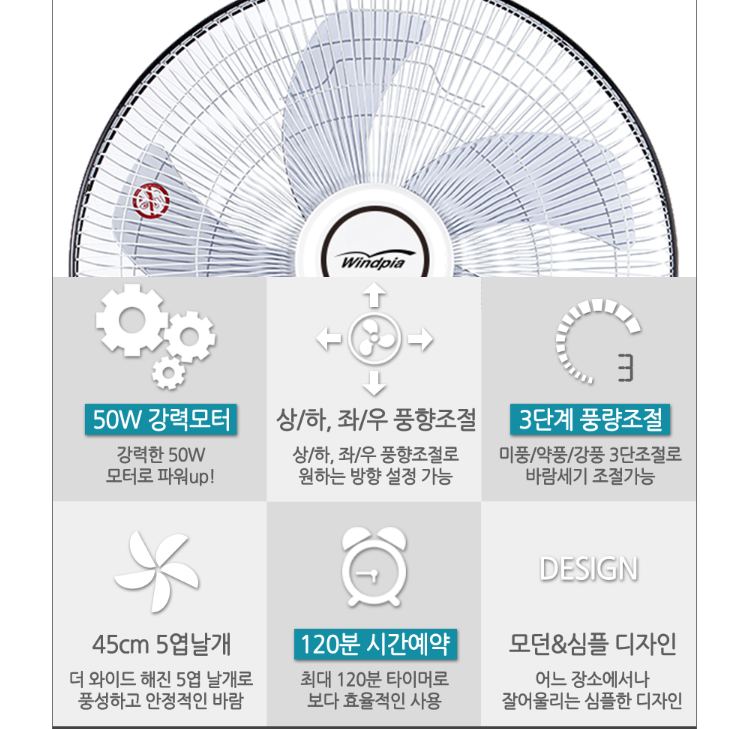 키큰 선풍기 키높이 사무실용 선풍기 거실용 시원한 키다리 선풍기 - 상세 이미지 2