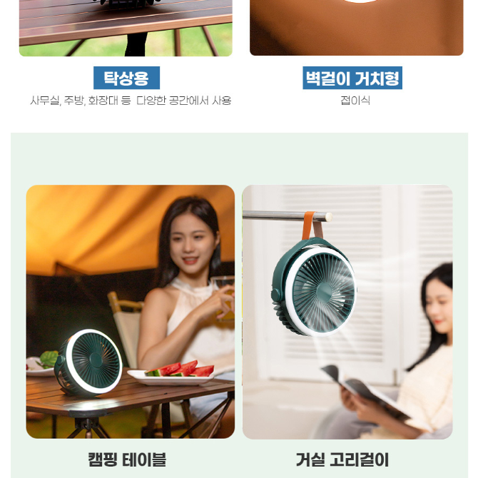 소형 벽걸이 선풍기 미니 벽 선풍기 주방용 벽걸이용 주방 선풍기 - 상세 이미지 2
