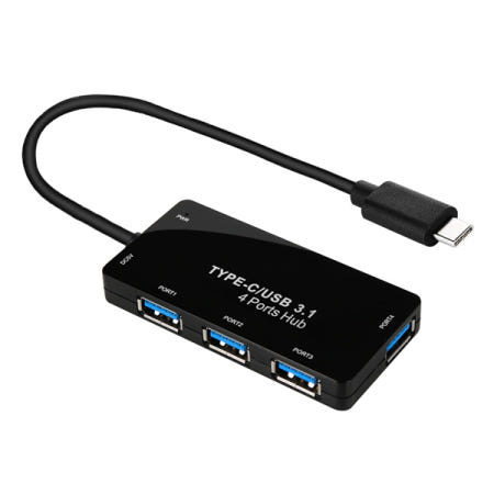 4포트 USB 3.1 C타입 허브 NEXT-415TC