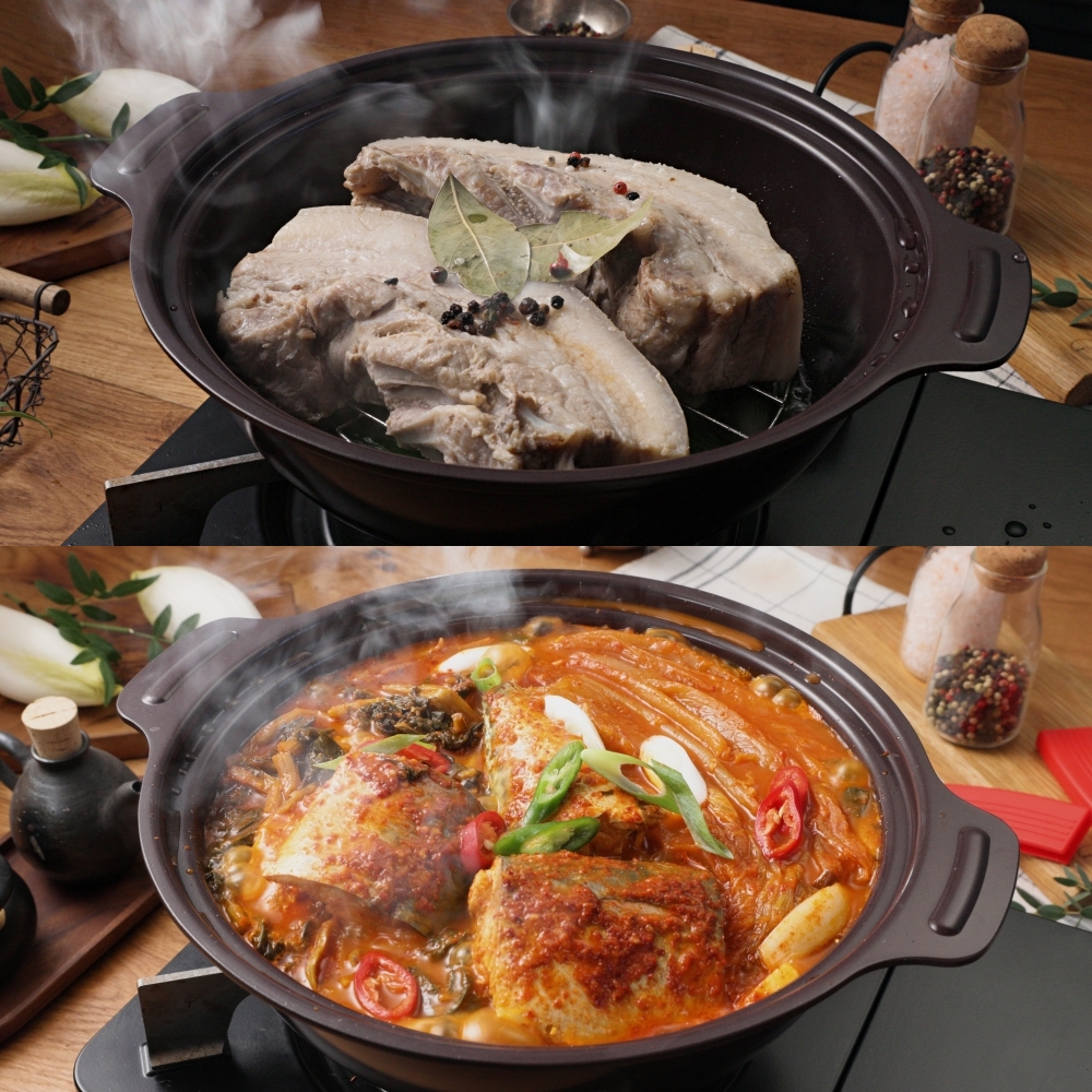 독일 몬타 매직냄비 8종세트 IH 요술뚝배기 세라믹코팅 들러붙지않는 구이 인덕션가능 - 상세 이미지 2