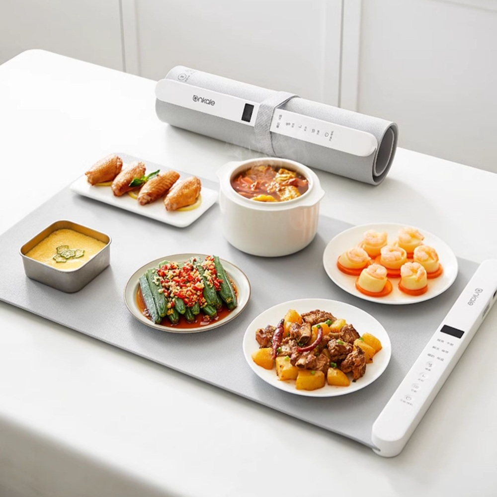 푸드워머 다이닝 매직워머 보온판 실리콘 음식 식탁패드 가정용 항온 식탁 워머 - 상품 이미지