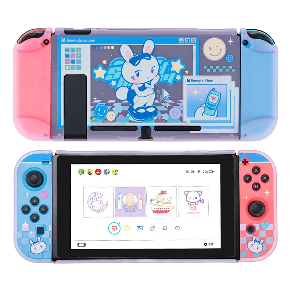 닌텐도 스위치 OLED 케이스 긱쉐어 Y2K 풀커버 - 상세 이미지 3