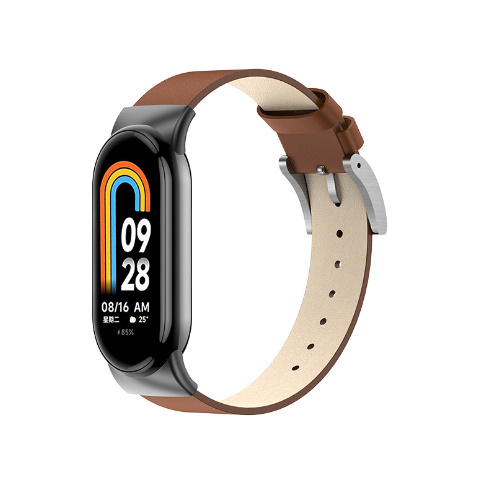 샤오미 미밴드 8 9 10 스트랩 가죽 PU