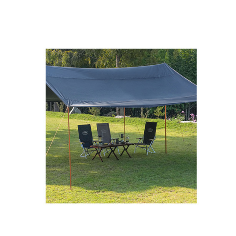 스노우라인 타프 렉타타프 세트 L 피그먼트 블랙코팅 캠핑타프