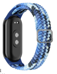 샤오미 미밴드 8 9 10 스트랩 브레이드 솔로루프 나일론