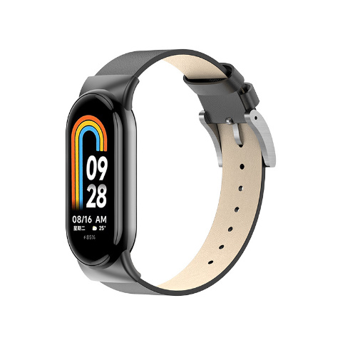 샤오미 미밴드 8 9 10 스트랩 가죽 PU