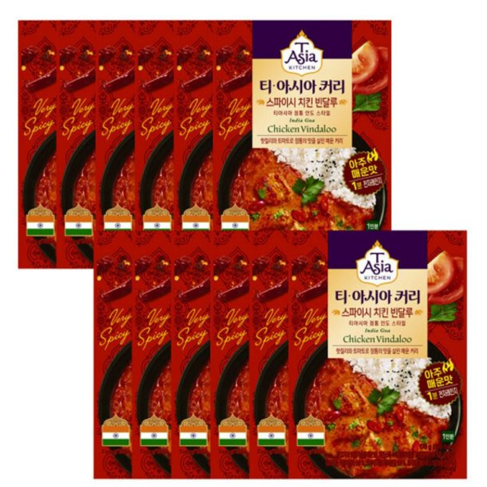 대량 마트 치킨 스파이시 빈달루커리 170g 12개 : 서치플레이스10
