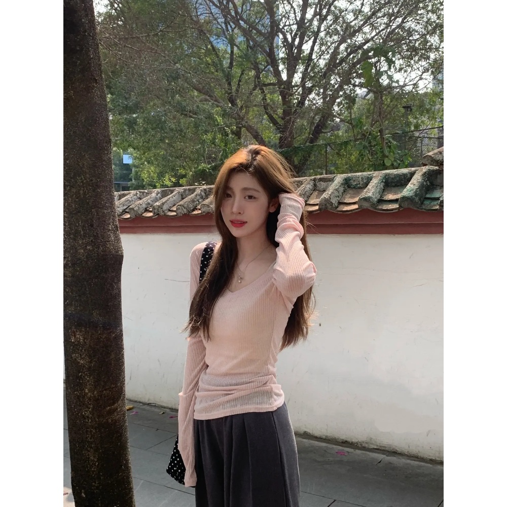 편스토랑 230회 진서연 티셔츠 발레코어 긴팔 의상 옷 패션 - 상세 이미지 3