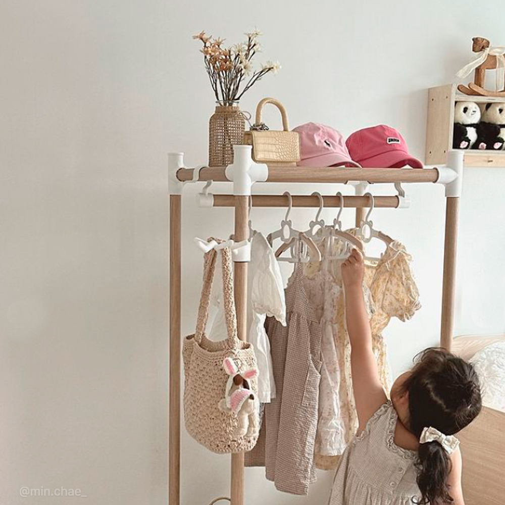 네이프 유아 아동 수납 행거 옷장 네이프 키즈 200