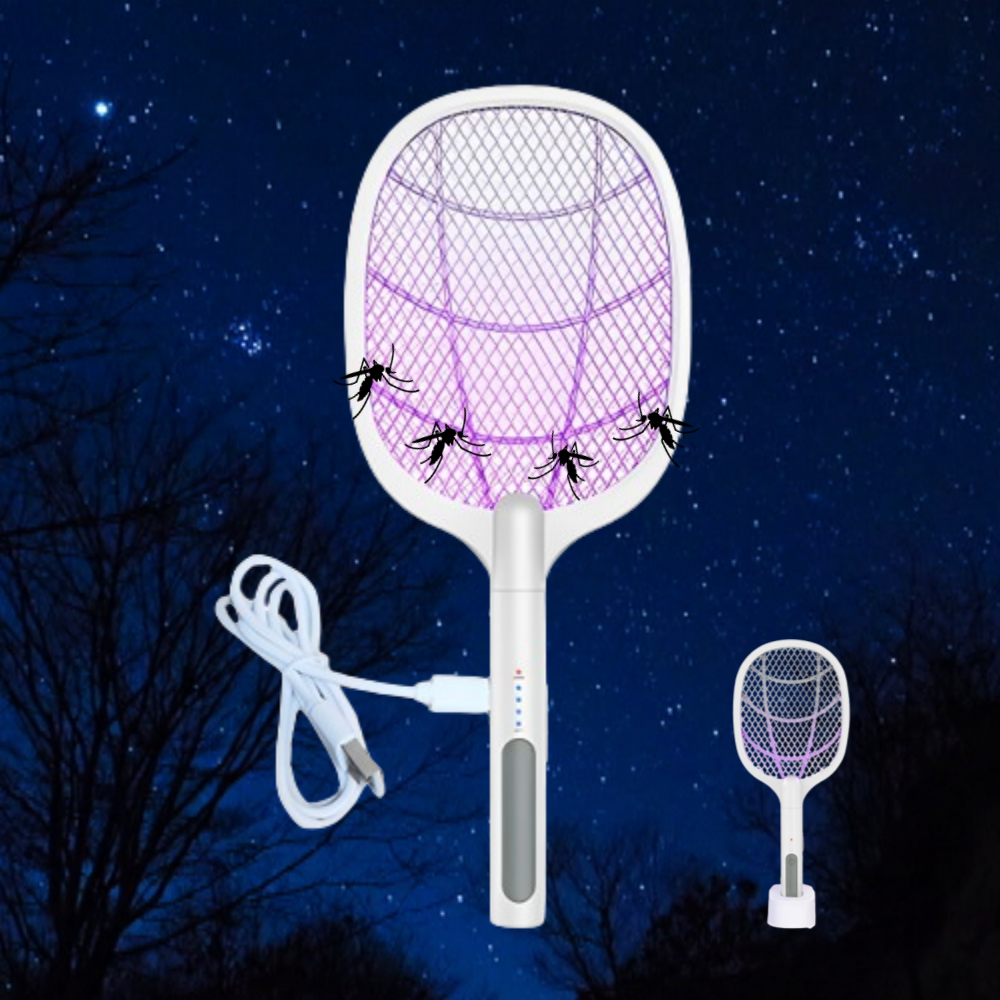 파리잡는법 모기 퇴치법 전기 파리채 모기채 충전식 전기채