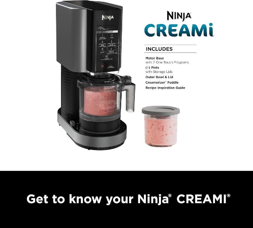 220V Ninja NC301 NC501 CREAMi 아이스크림 메이커 젤라토 믹스인 밀크쉐이크 소르베 NC301 관세 직접 납부 (현재 선택 불가) - 상세 이미지 2