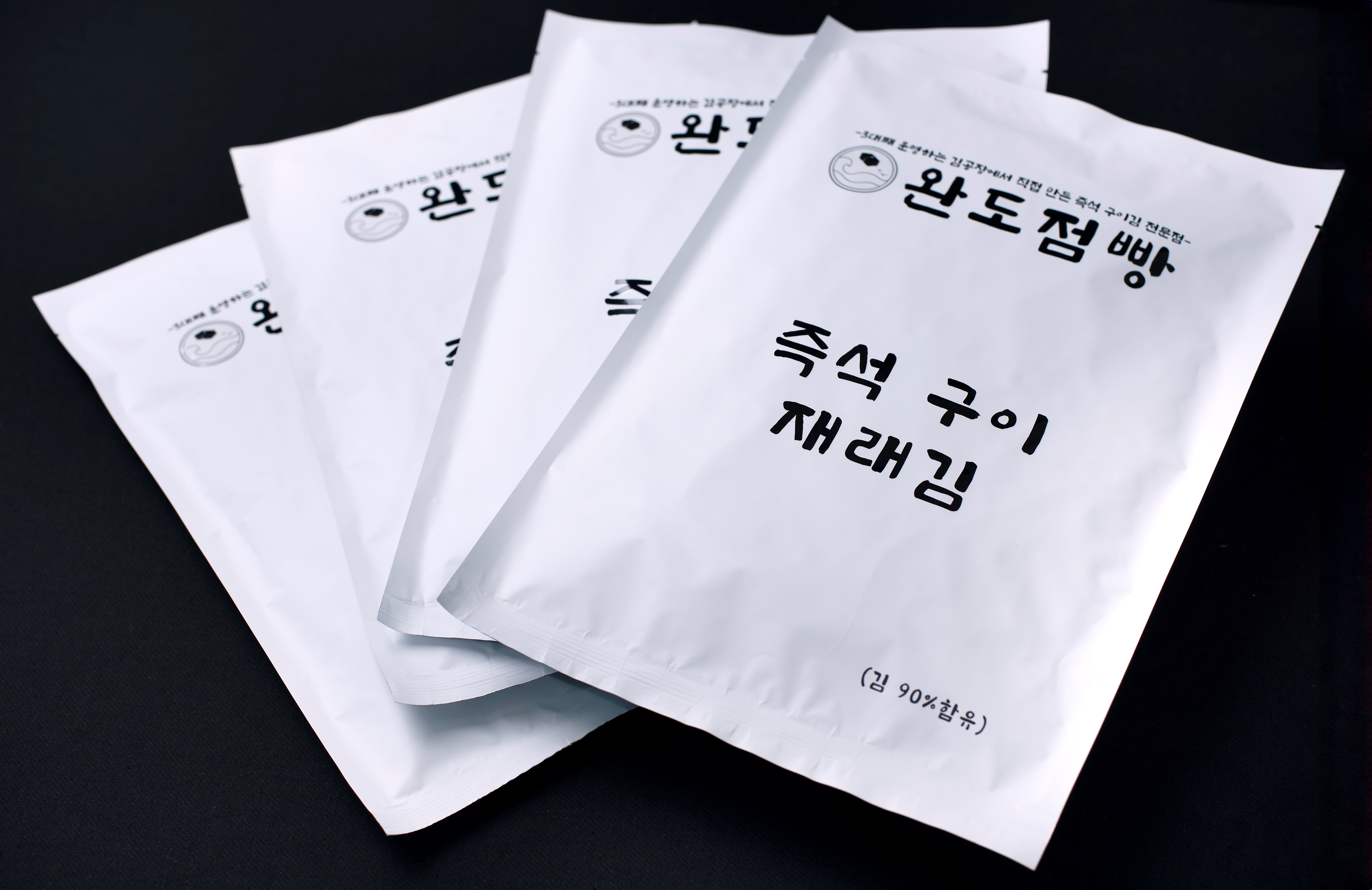 완도점빵 즉석 구이 파래김 재래김 곱창김 무조미 맥반석 숯불 조미 들기름 이미지 2