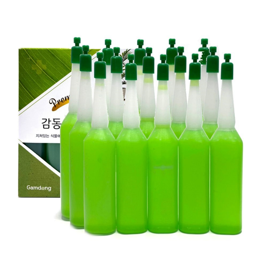 비료 식물영양앰플 관엽식물영양제 감동식물영양제35mL-15매입- 프리미엄식물영양제 관엽식물영양제 마이플랜트 비료 : 서치플레이스10