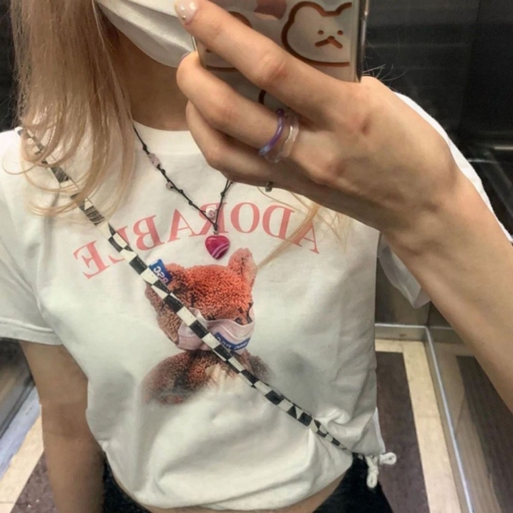 지락이의 뛰뛰빵빵 안유진 목걸이 힙한 패셔너블 의상 옷 패션 - 상세 이미지 4
