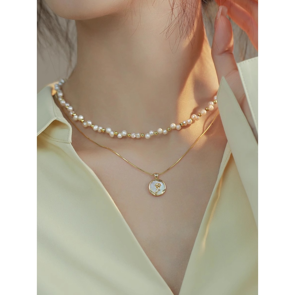 나혼자산다 551회 박나래 진주 목걸이 파티룩 우아한 의상 옷 패션 - 상세 이미지 3