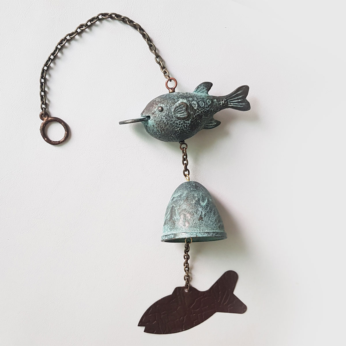 돈복어 바람 풍경종 한국 출입문종 액막이 도어벨 현관문종 이미지 6