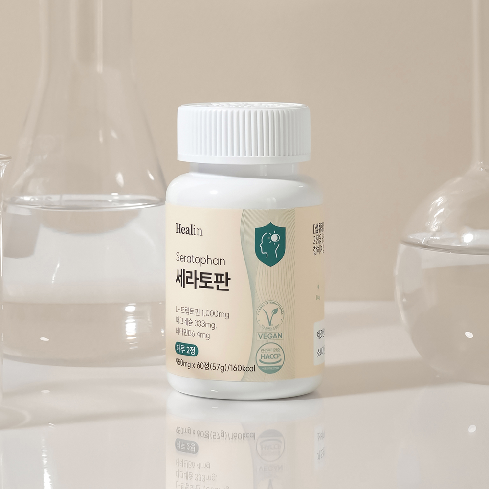 힐린 세라토판 L 트립토판 세로토닌 세르토닌 전구체 60정, 6개 이미지 3