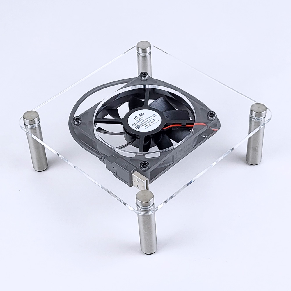 공유기 와이파이 미니PC 80mm USB 저소음 쿨러 쿨링팬 - 상세 이미지 5