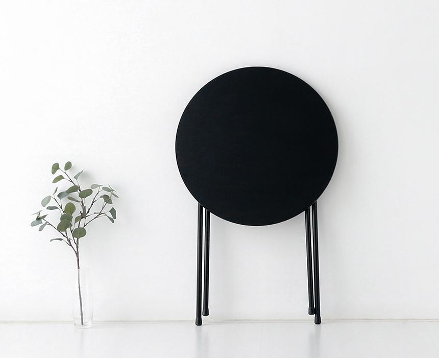 접이식테이블 간이 식탁 입식 폴딩 테이블 다용도 원목 1200x450x750mm