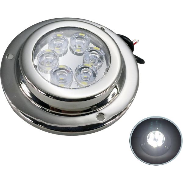 Pactrade Marine 팩트레이드 마린보트 SS316 LED 화이트 6x2W 수중등 1030V IP 68 : 더플C8