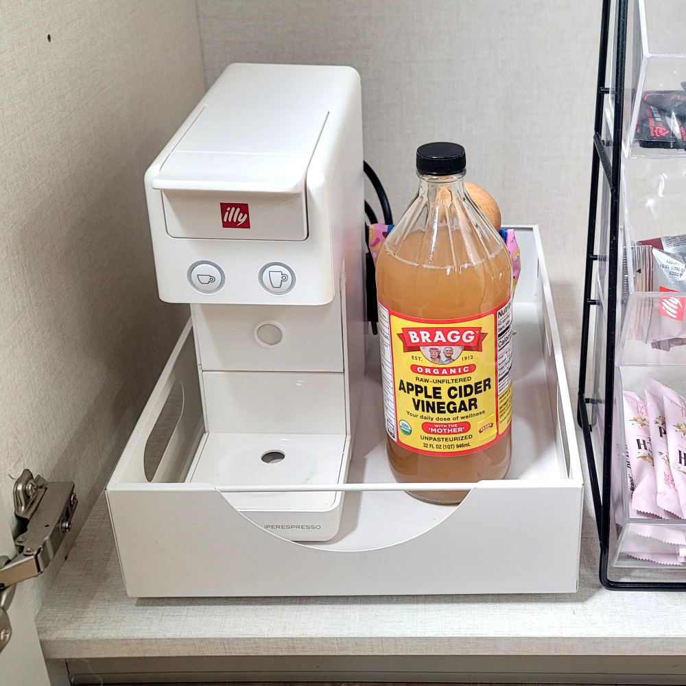 싱크대 슬라이딩 선반 레일선반 인출식 선반 언더 하부장 정리 랙 기본형 - 상품 이미지
