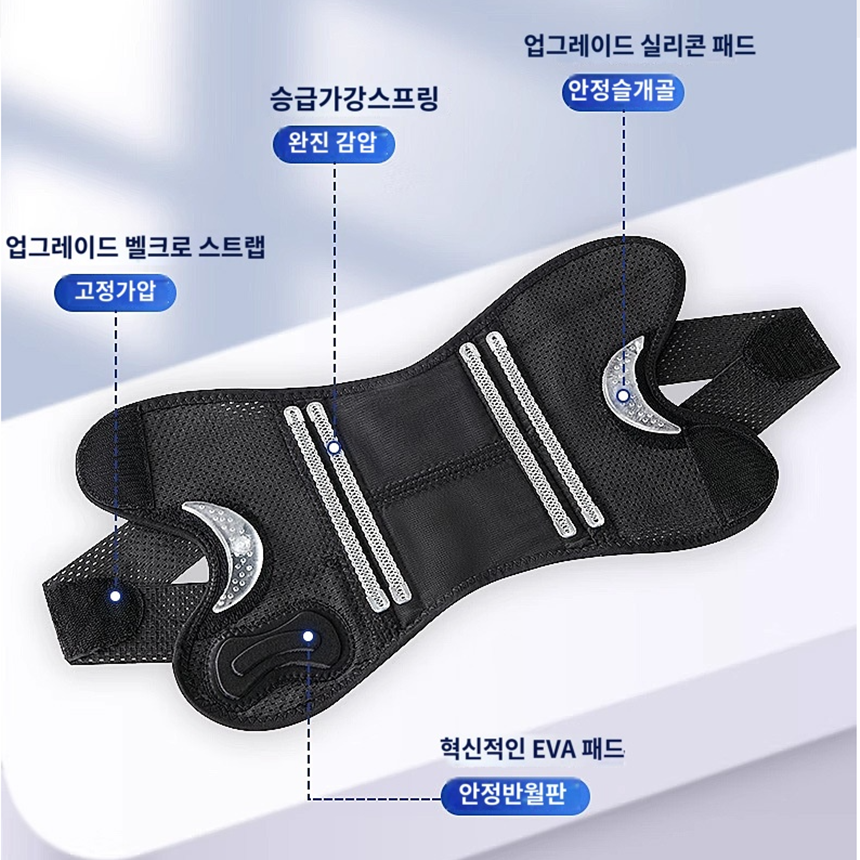 일본 러닝 반월판 무릎보호대 관절보호대 1+1 - 상세 이미지 5