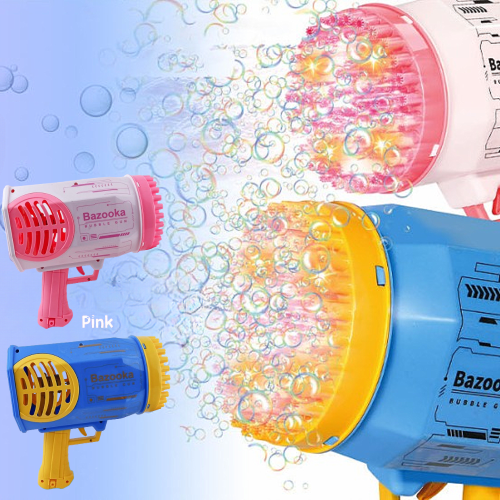 비눗방울 총 자동 버블건 69구 바주카 비누방울