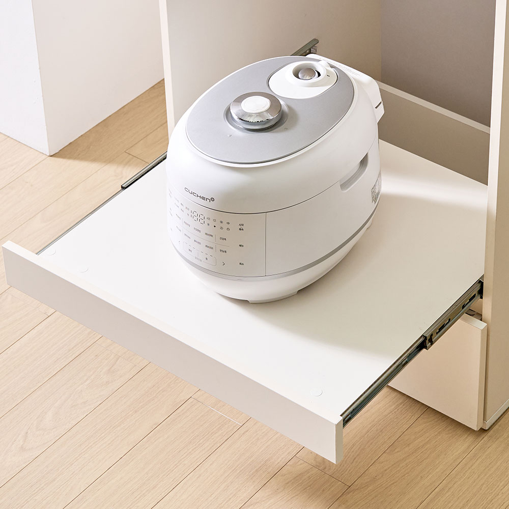 뷰 빌트인 LED 조명 키큰 냉장고장 600 오픈도어장 부엌 주방 수납장 홈카페장 틈새장