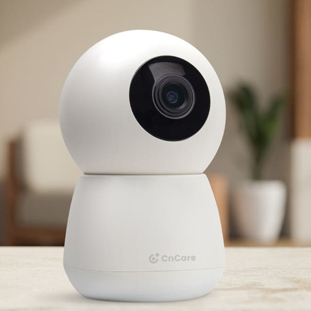 씨앤케어 홈캠 국산홈캠서버 가정용CCTV 홈카메라 400만화소 아기