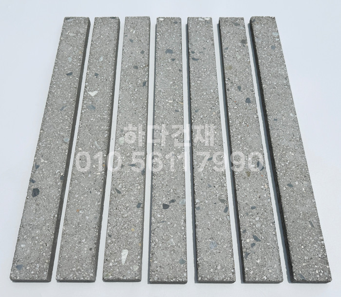 모노타일 롱와이드 500x50x17T 오석그레이 / 하다건재