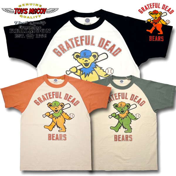 토이즈맥코이 GD BASEBALL BEAR 반팔 티셔츠 TMC2316 3컬러 - 메인 이미지