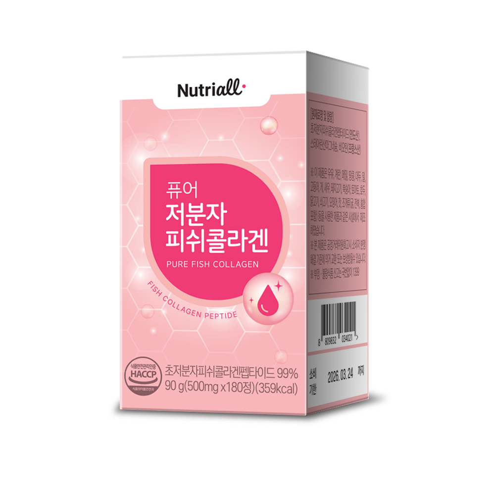 뉴트리올 저분자 콜라겐 펩타이드 비오틴 180정 6개월분 - 상세 이미지 4