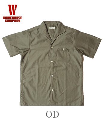 웨어하우스 WAREHOUSE 아메리칸 오픈 칼라 반팔 셔츠 3091-25 3ZJFFJ - 상세 이미지 4