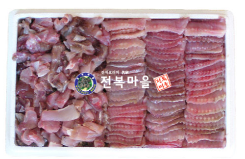 홍어회 250g (3-4인분) 홍어삼합 삭힌홍어 회초장포함